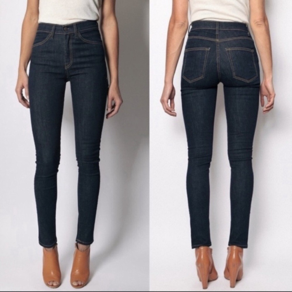 Imogene + Willie The Jesse Low-rise dark wash skinny Leg jeans Size 29